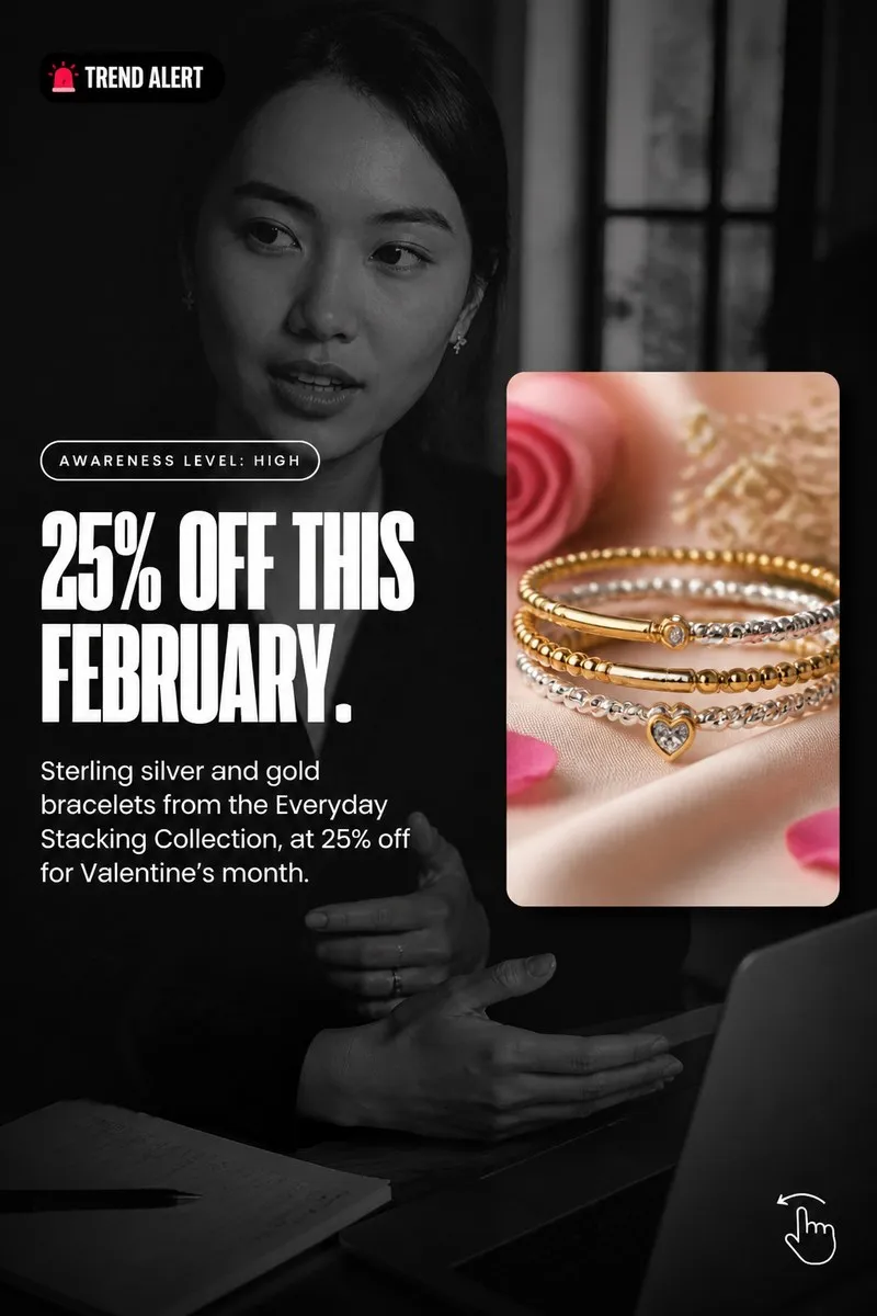 Real ExcuseBee promo post: 25% off this February