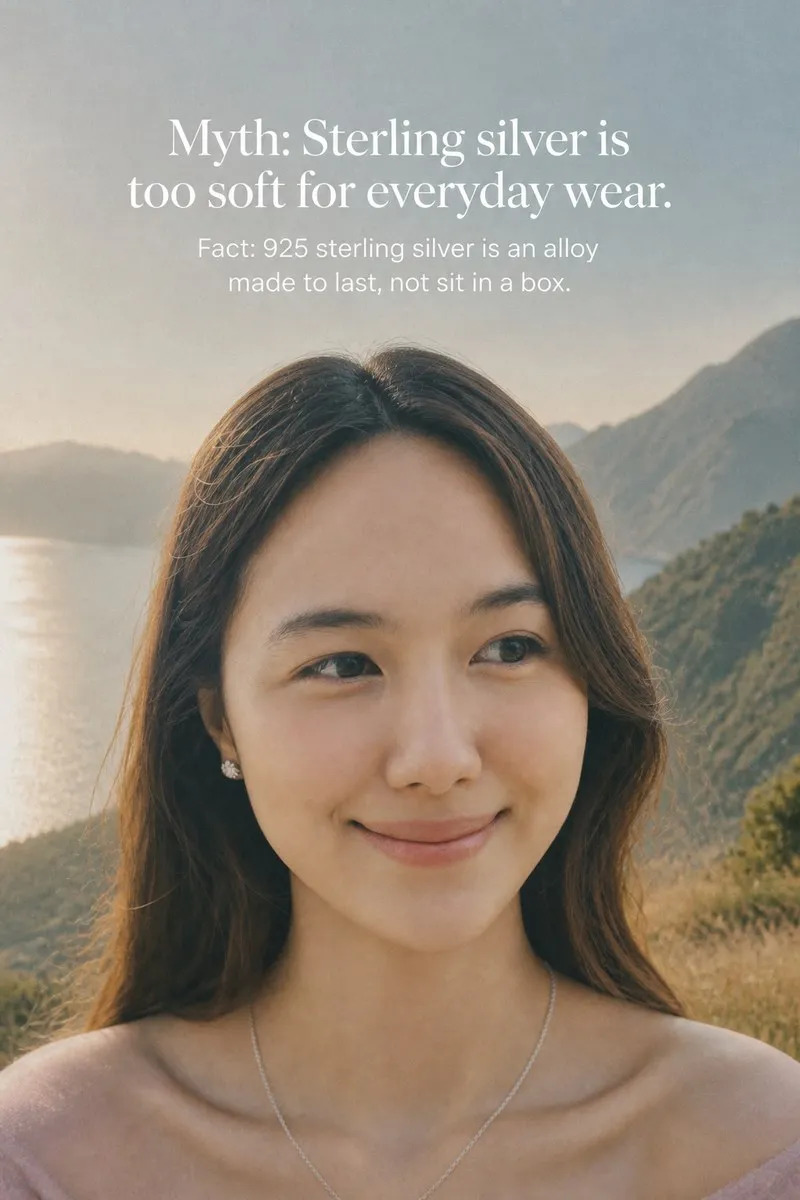 Real ExcuseBee post: myth — sterling silver is too soft for everyday wear