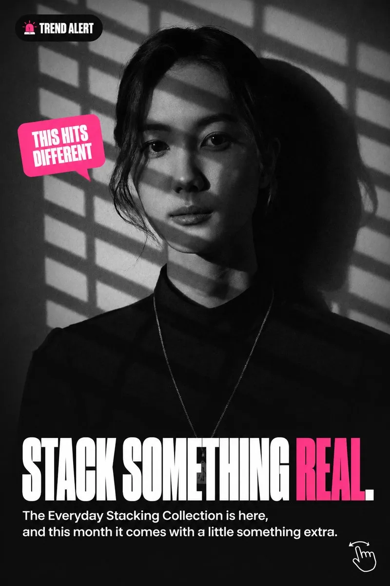 Real ExcuseBee carousel cover: stack something real